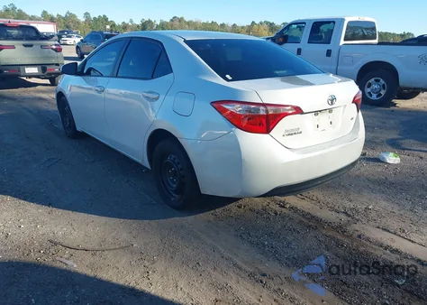 2017 Toyota Corolla Le из США, поврежденный, VIN 5YFBURHEXHP599315